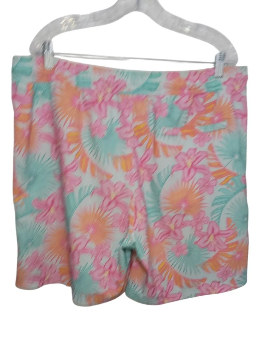 Member's Mark men's swim trunks size XL floral tropical print board shorts